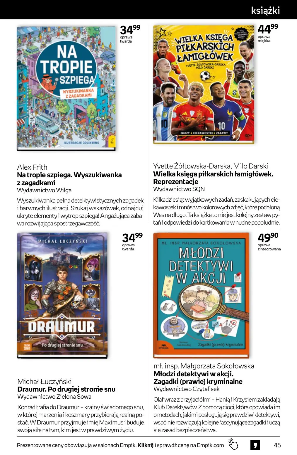 gazetka promocyjna Empik Tom kultury - Strona 45