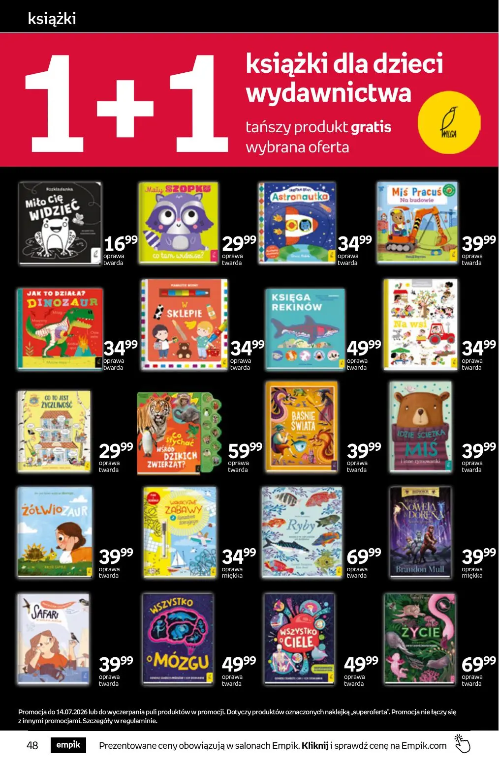 gazetka promocyjna Empik Tom kultury - Strona 48