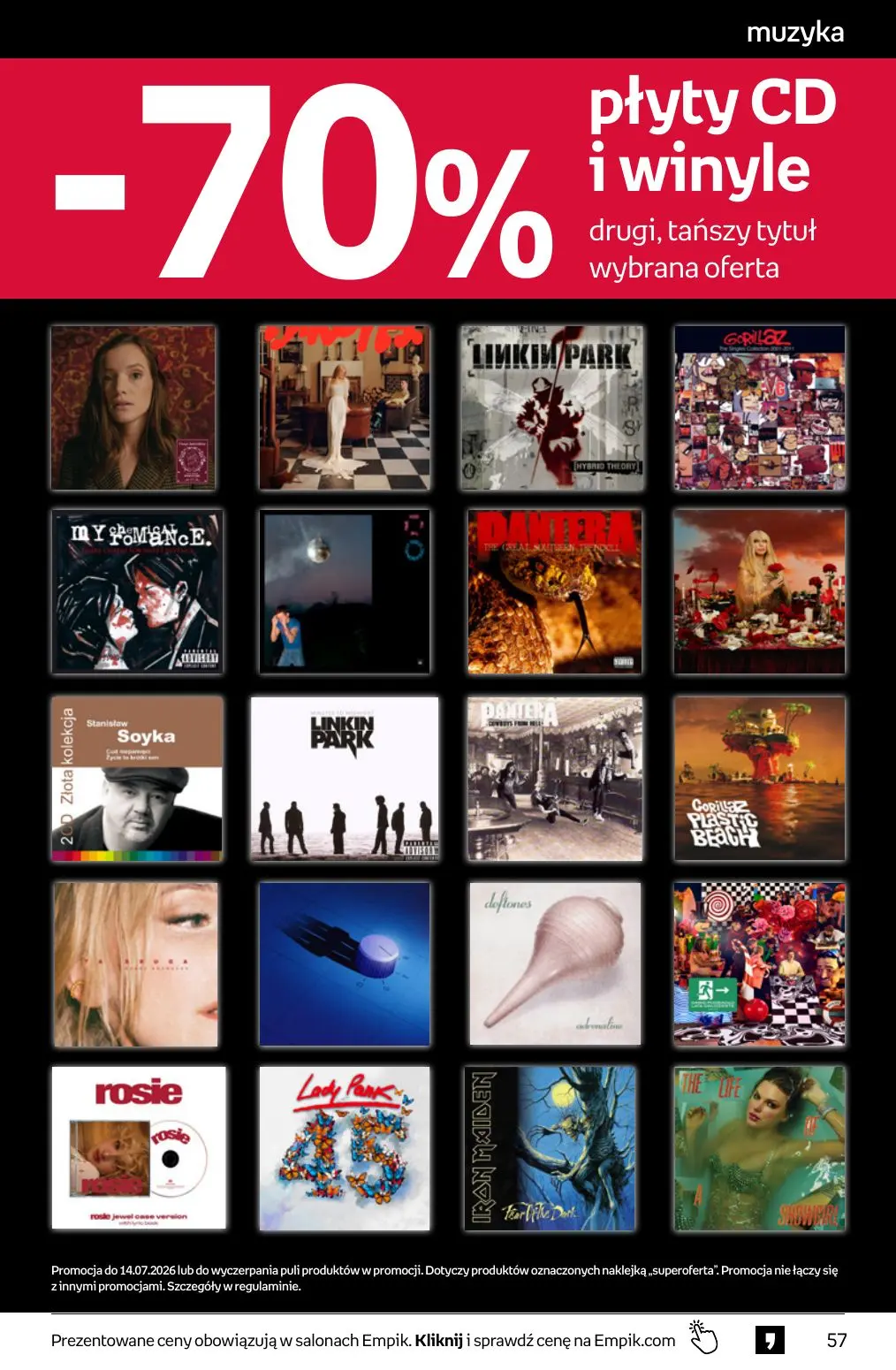 gazetka promocyjna Empik Tom kultury - Strona 57