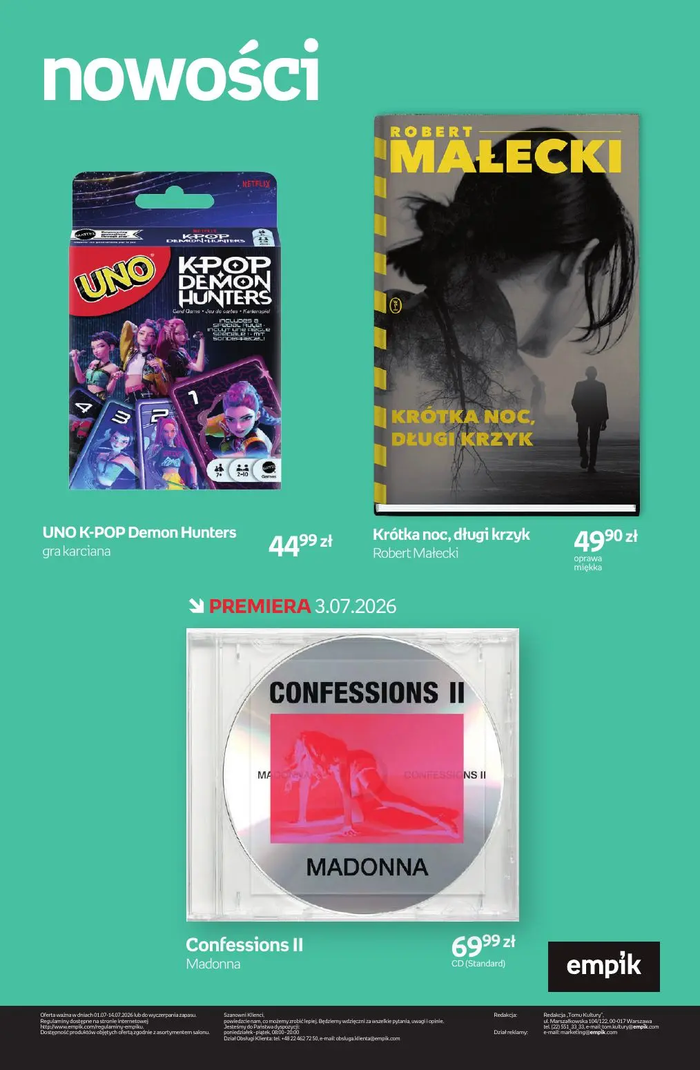 gazetka promocyjna Empik Tom kultury - Strona 96