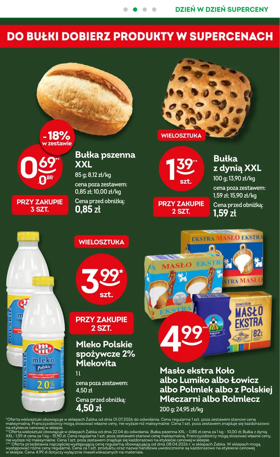 gazetka promocyjna Żabka Codzienne produkty - Strona 3