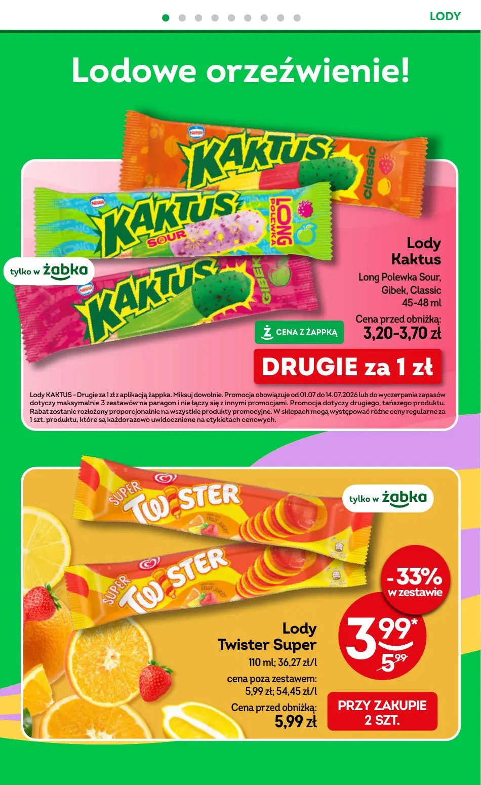 gazetka promocyjna Żabka Uwolnij swój czas! - Strona 32
