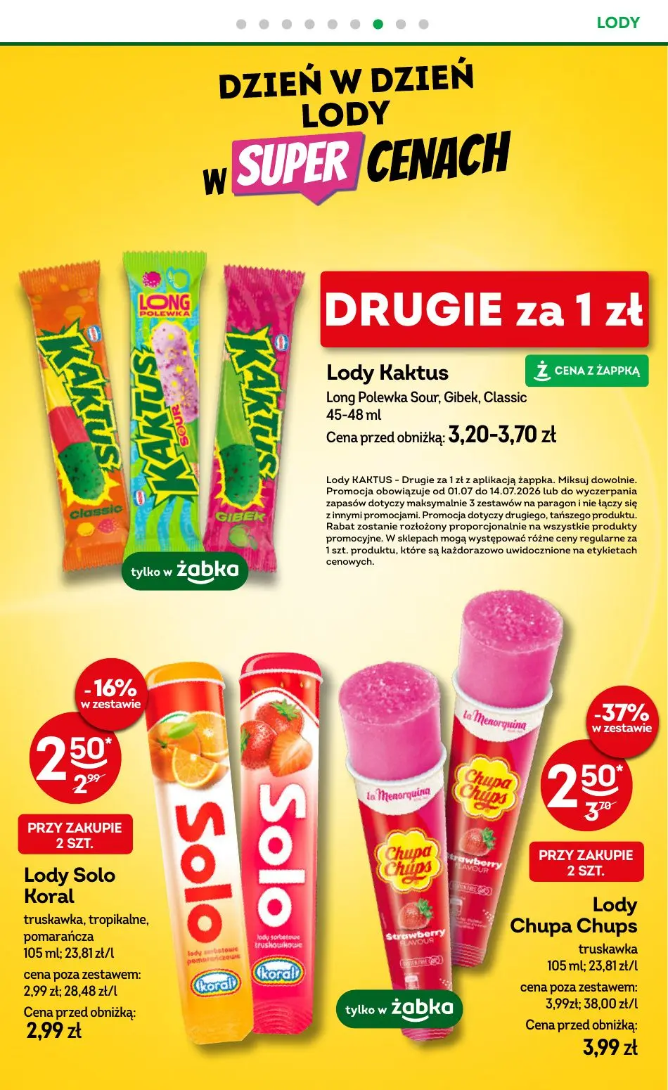 gazetka promocyjna Żabka Uwolnij swój czas! - Strona 38