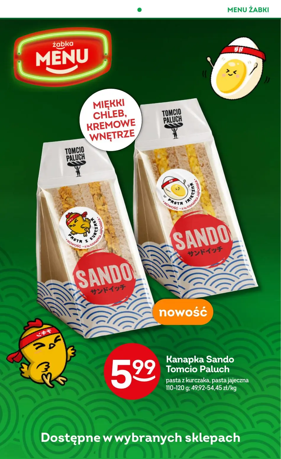 gazetka promocyjna Żabka Uwolnij swój czas! - Strona 62