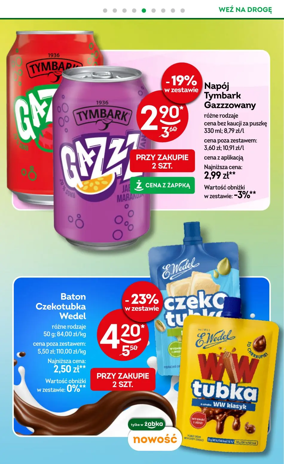 gazetka promocyjna Żabka Uwolnij swój czas! - Strona 72