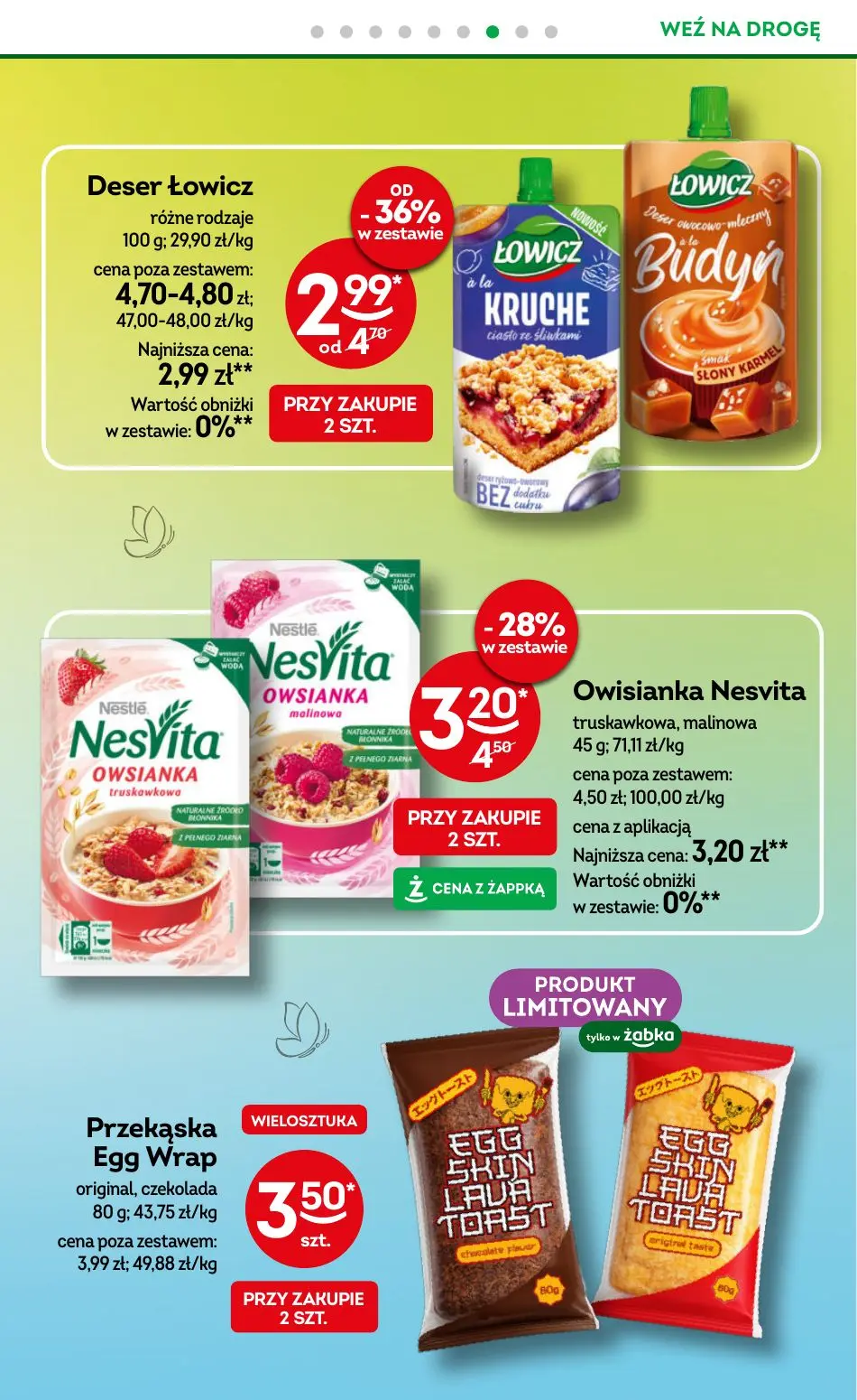 gazetka promocyjna Żabka Uwolnij swój czas! - Strona 74