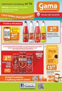 Gazetka promocyjna Gama, ważna od 2026-07-02 do 2026-07-14.