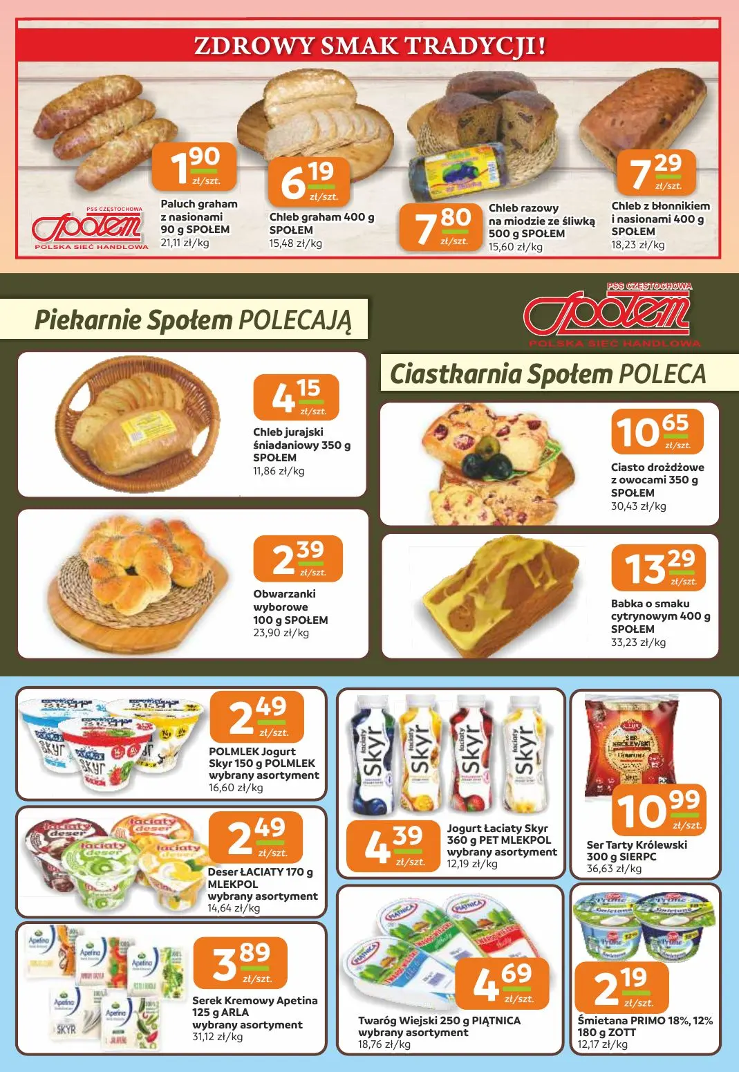 gazetka promocyjna Społem Częstochowa  - Strona 2