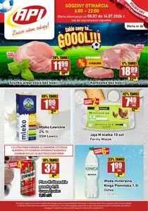 Gazetka promocyjna API MARKET, ważna od 2026-07-08 do 2026-07-14.