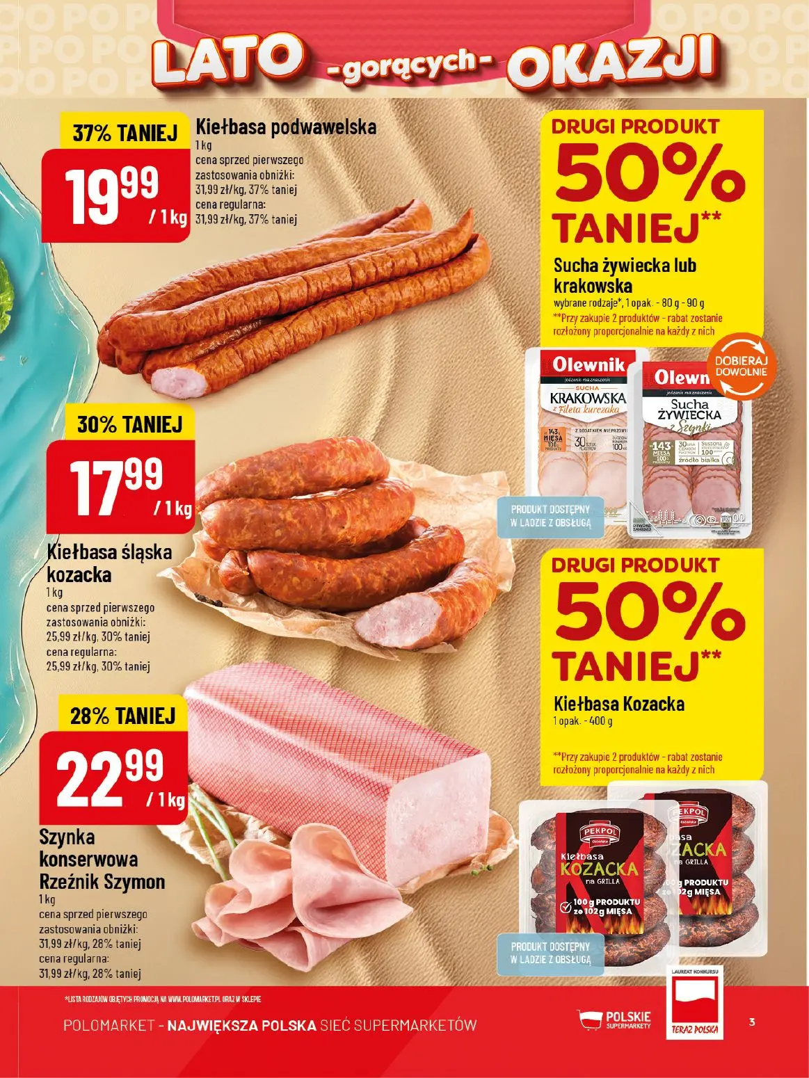 gazetka promocyjna POLOmarket Lato gorących okazji ☀️⛱️ - Strona 3
