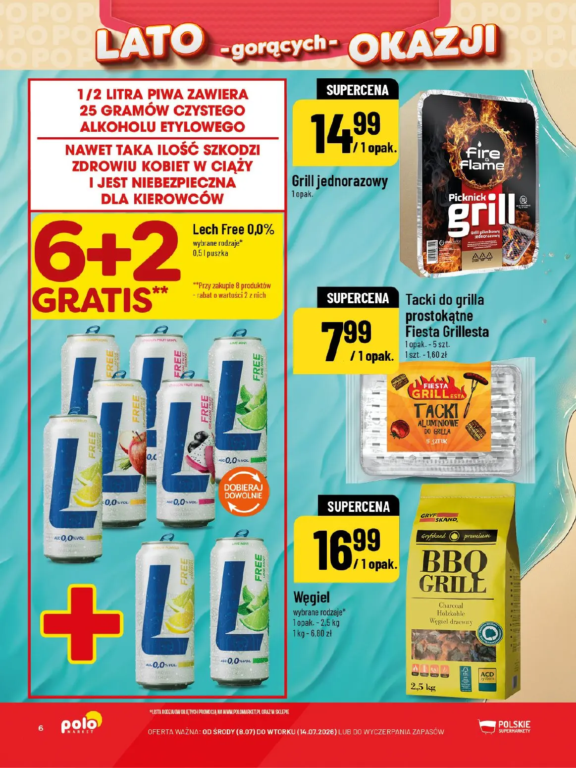gazetka promocyjna POLOmarket Lato gorących okazji ☀️⛱️ - Strona 6