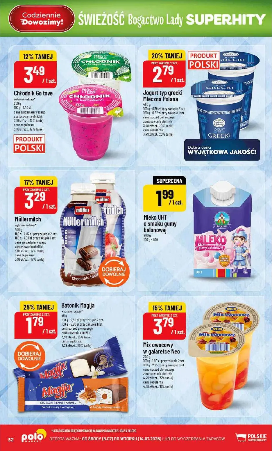 gazetka promocyjna POLOmarket pomorskie, kujawsko-pomorskie, warmińsko-mazurskie - Strona 32