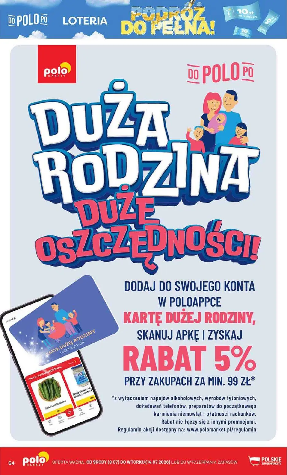gazetka promocyjna POLOmarket pomorskie, kujawsko-pomorskie, warmińsko-mazurskie - Strona 64