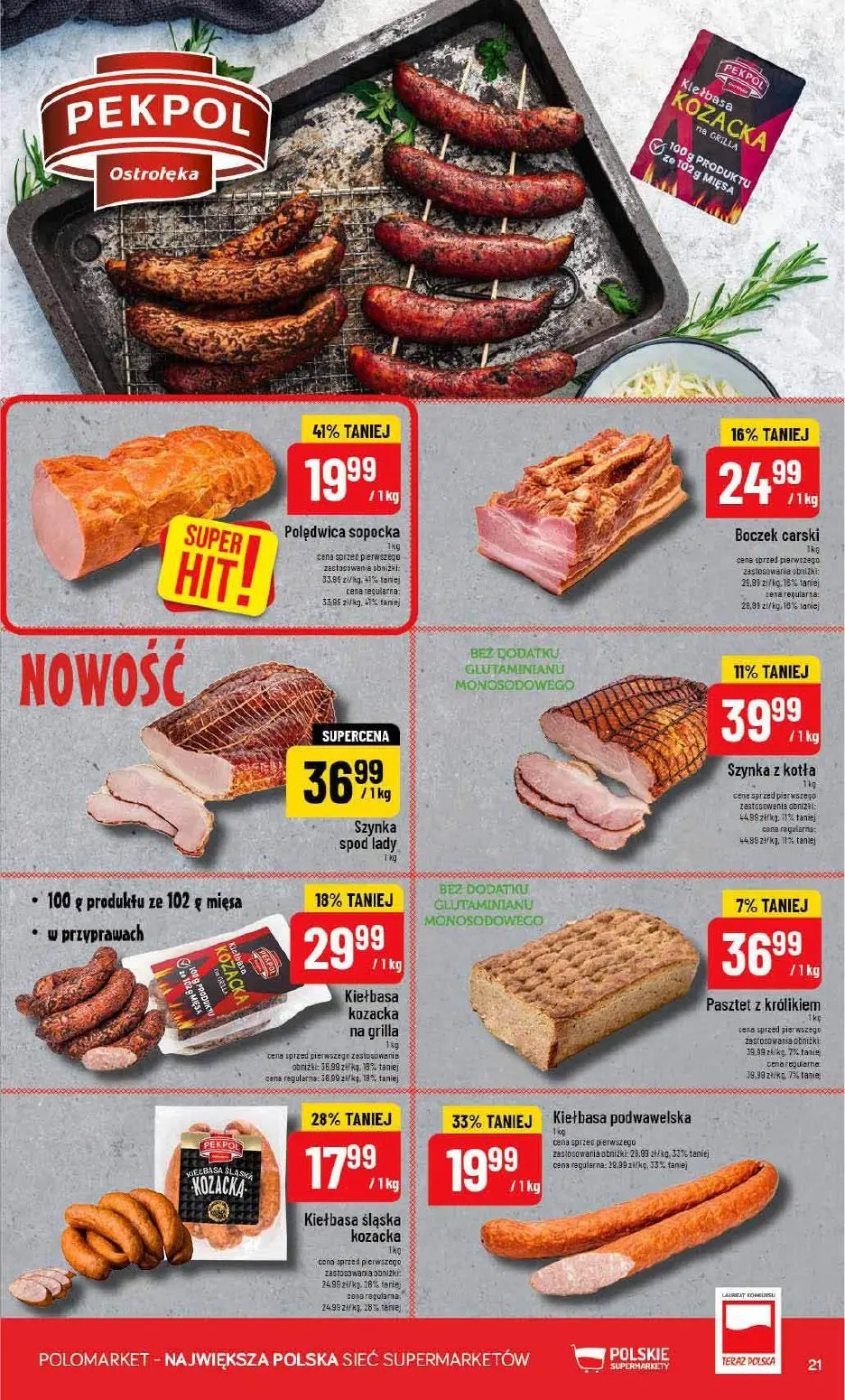 gazetka promocyjna POLOmarket dolnośląskie, śląskie, opolskie, łódzkie, wielkopolskie - Strona 21