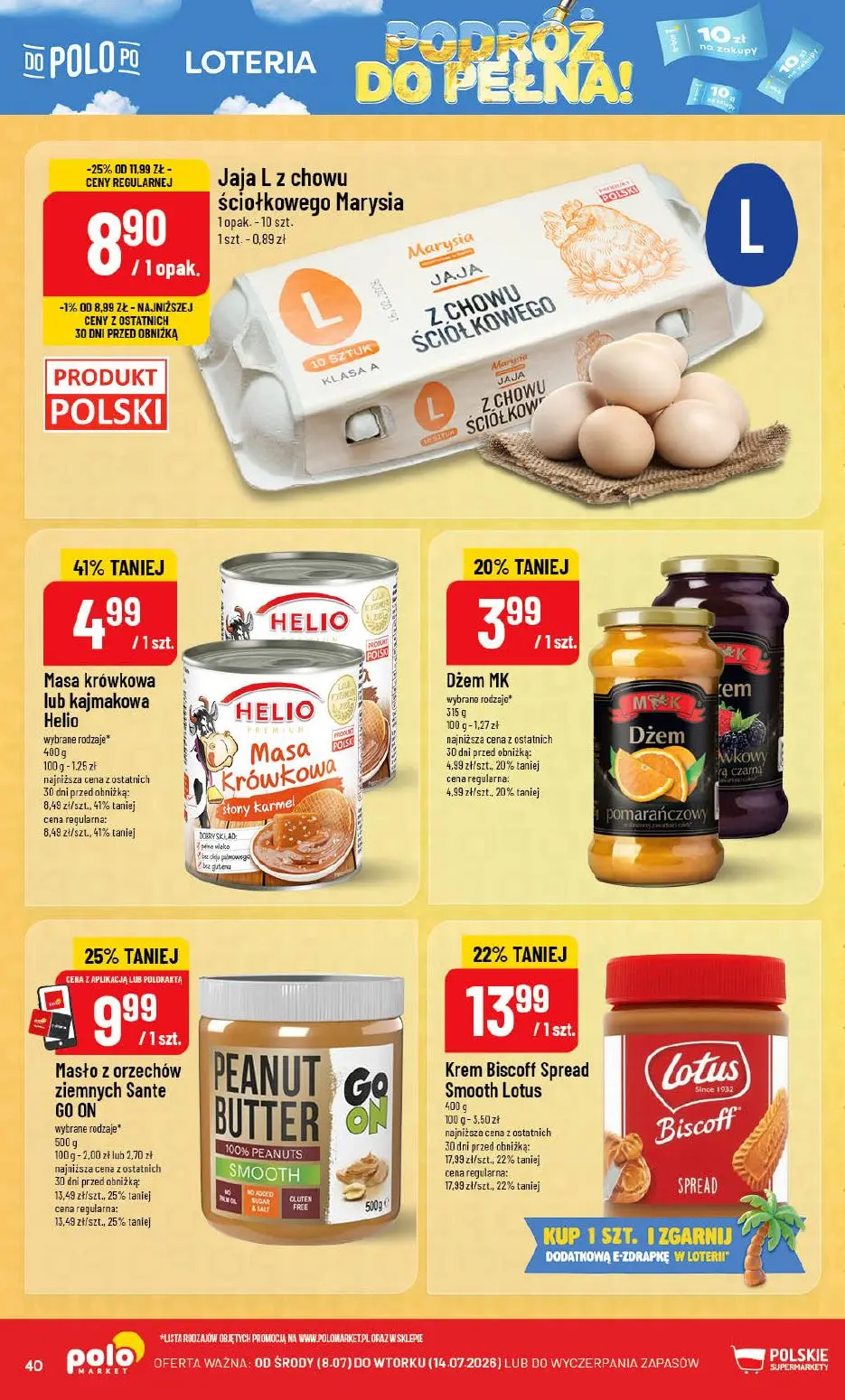 gazetka promocyjna POLOmarket Do POLO po darmowe tankowanie na wakacje 🏖️ - Strona 40