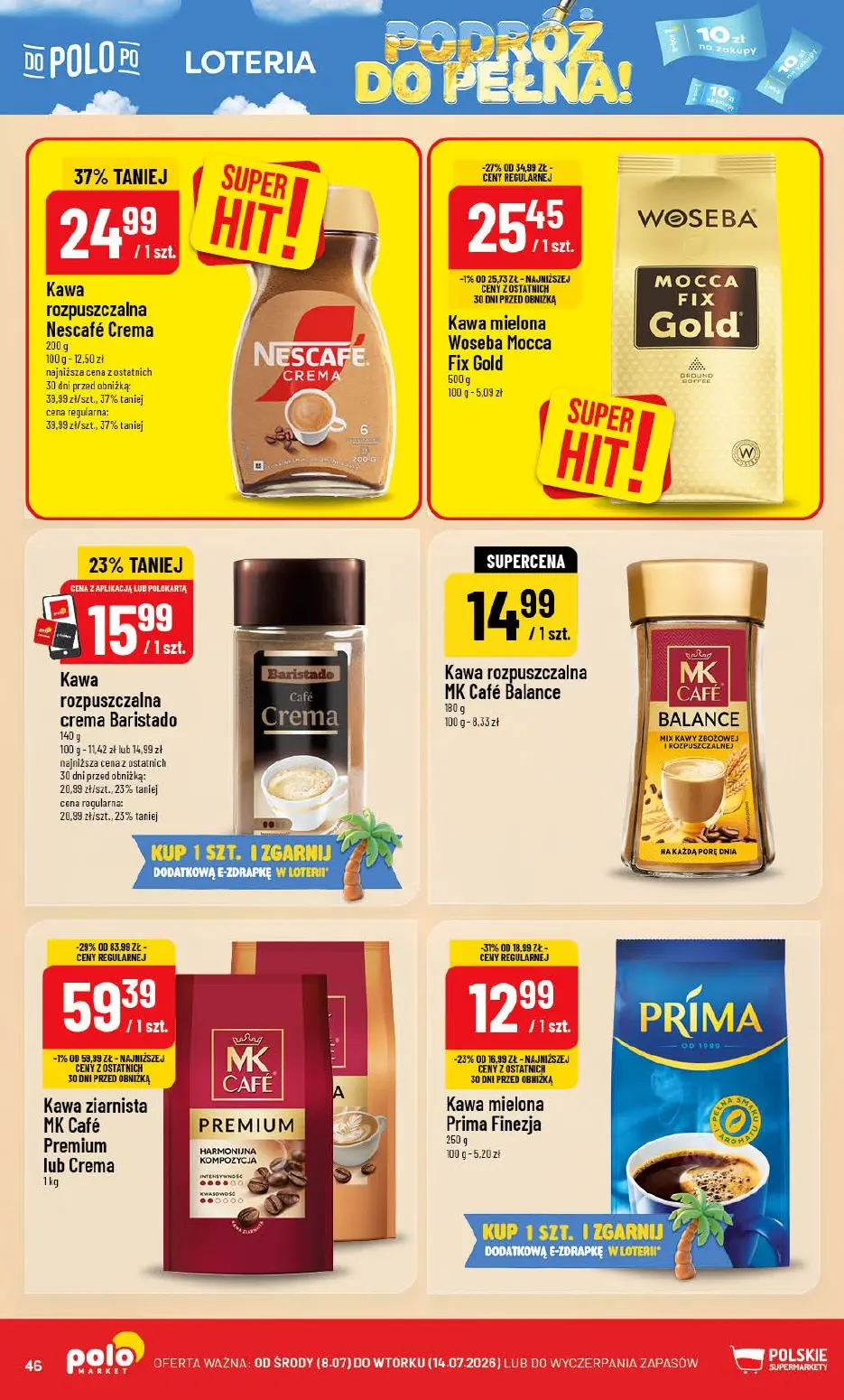 gazetka promocyjna POLOmarket Do POLO po darmowe tankowanie na wakacje 🏖️ - Strona 46