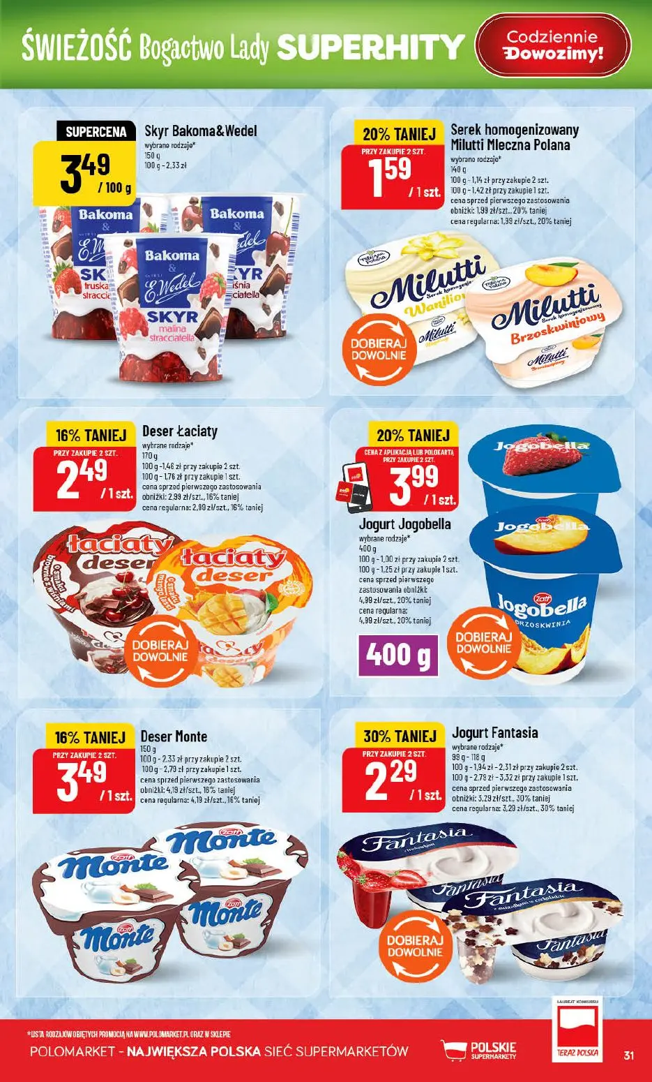 gazetka promocyjna POLOmarket Do POLO po darmowe tankowanie na wakacje 🏖️ - Strona 31
