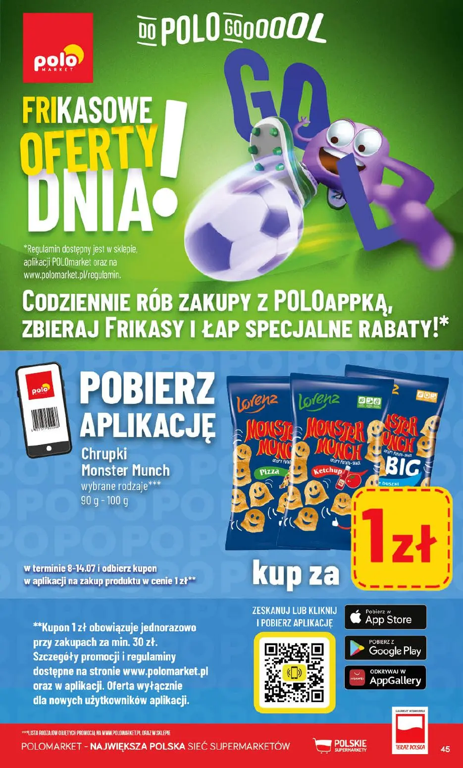 gazetka promocyjna POLOmarket Do POLO po darmowe tankowanie na wakacje 🏖️ - Strona 45