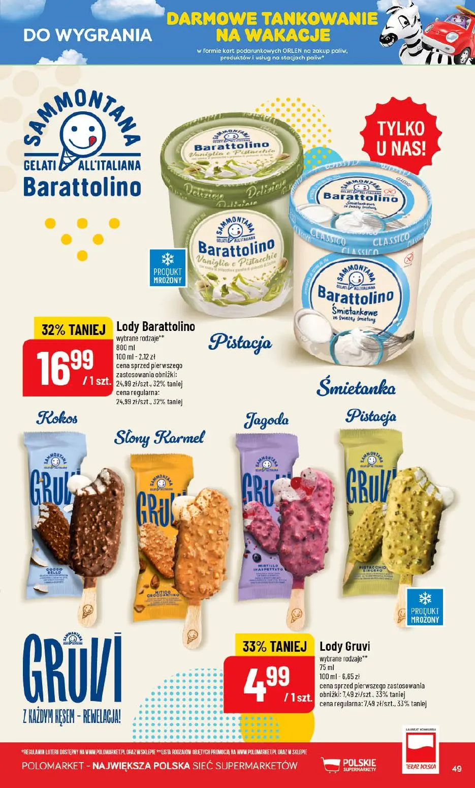 gazetka promocyjna POLOmarket Do POLO po darmowe tankowanie na wakacje 🏖️ - Strona 49
