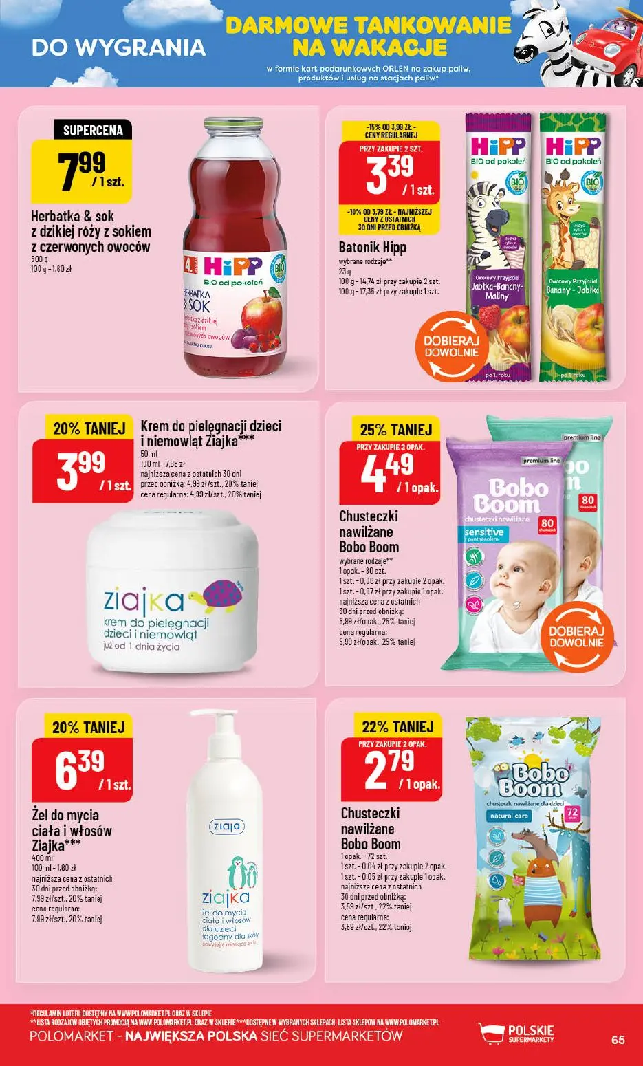 gazetka promocyjna POLOmarket Do POLO po darmowe tankowanie na wakacje 🏖️ - Strona 65