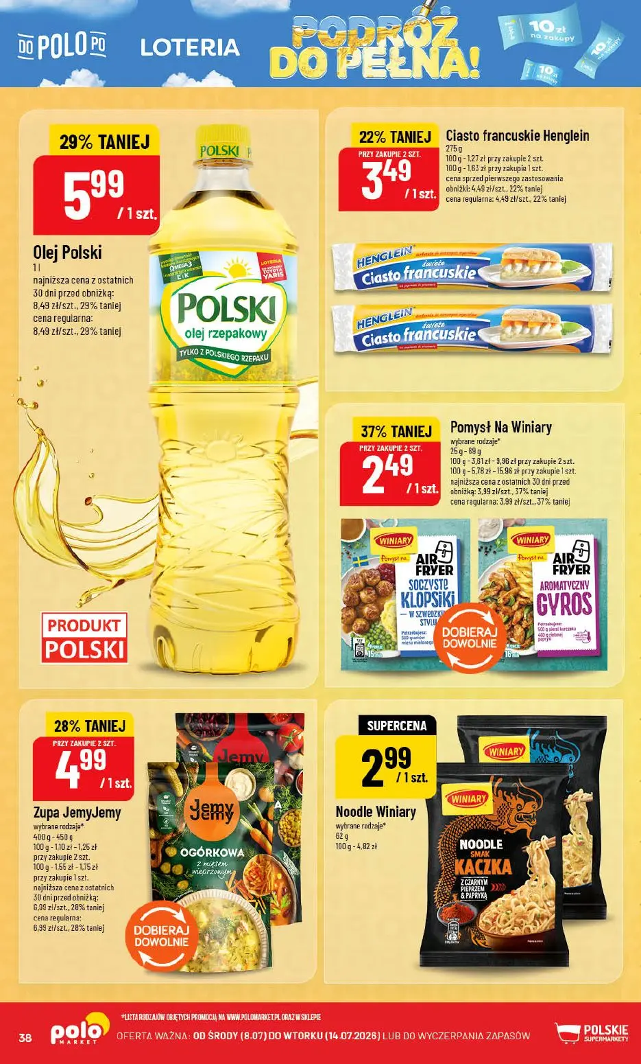 gazetka promocyjna POLOmarket Do Polo po Loteria Podróż do pełna! - Strona 38