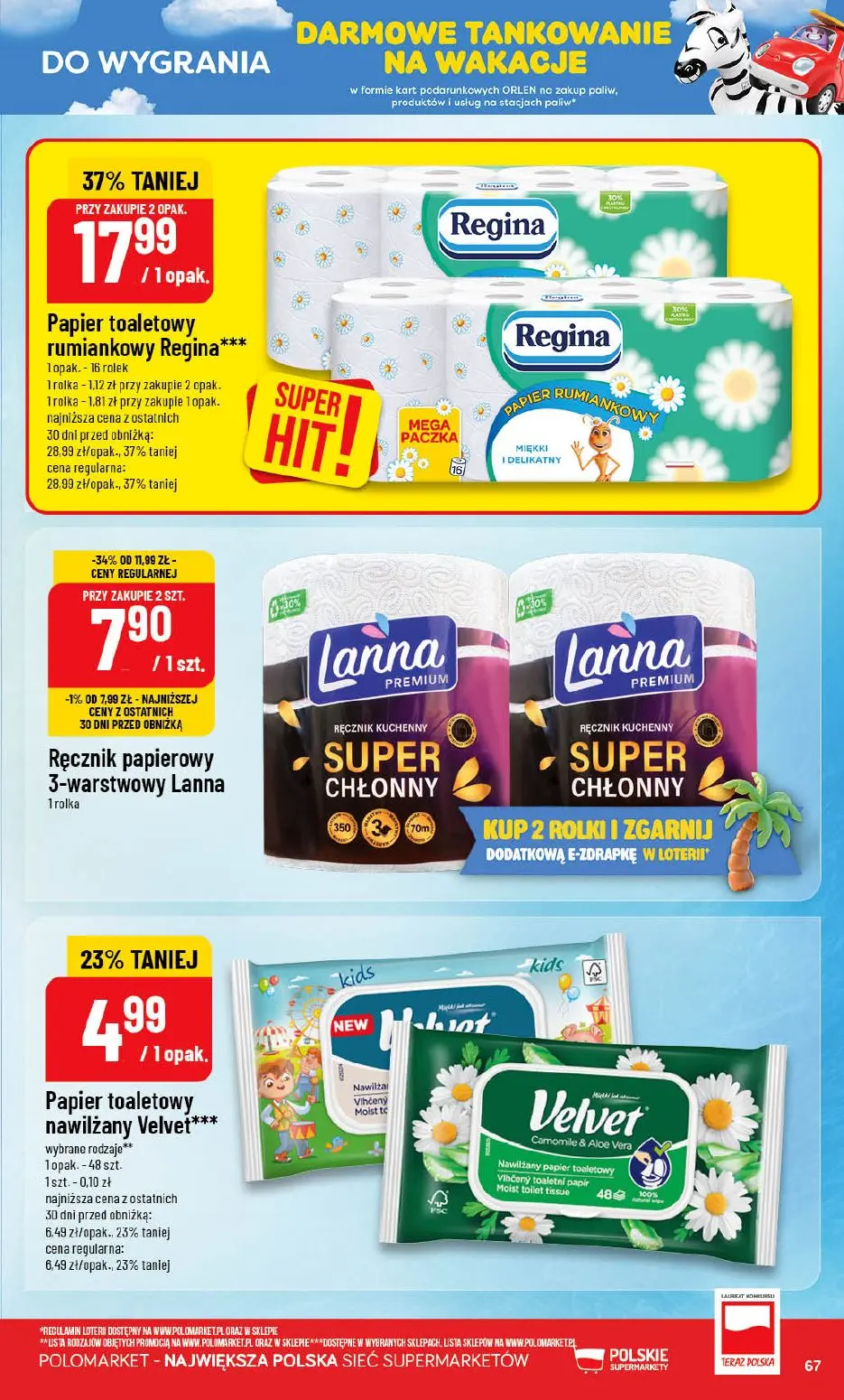 gazetka promocyjna POLOmarket Do Polo po Loteria Podróż do pełna! - Strona 67