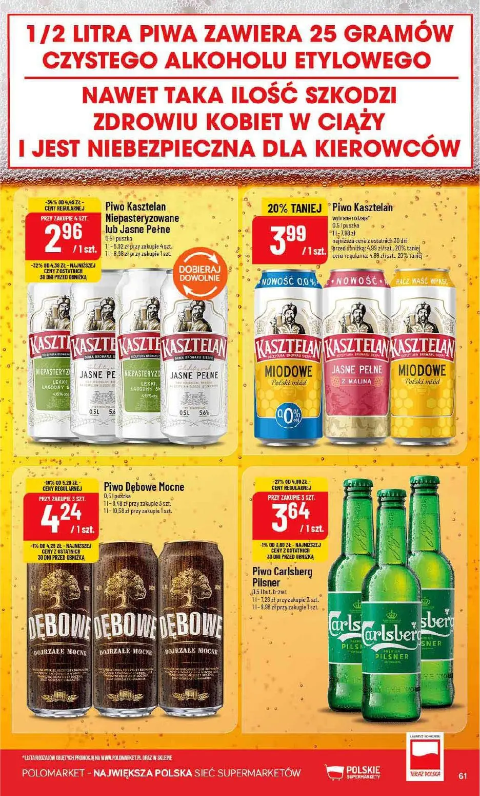 gazetka promocyjna POLOmarket wielkopolskie, łódzkie - Strona 61