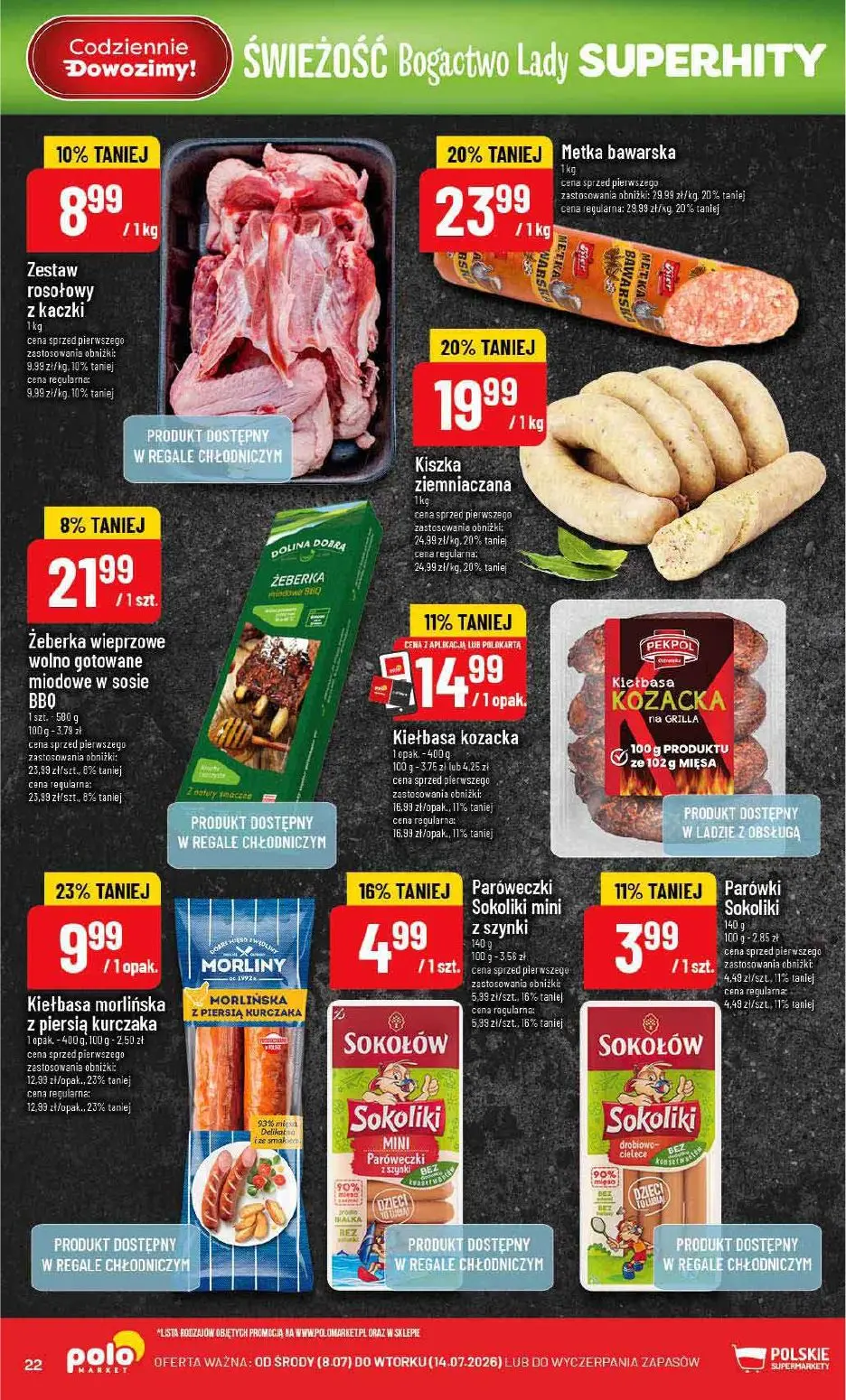 gazetka promocyjna POLOmarket pomorskie, kujawsko-pomorskie, warmińsko-mazurskie - Strona 22