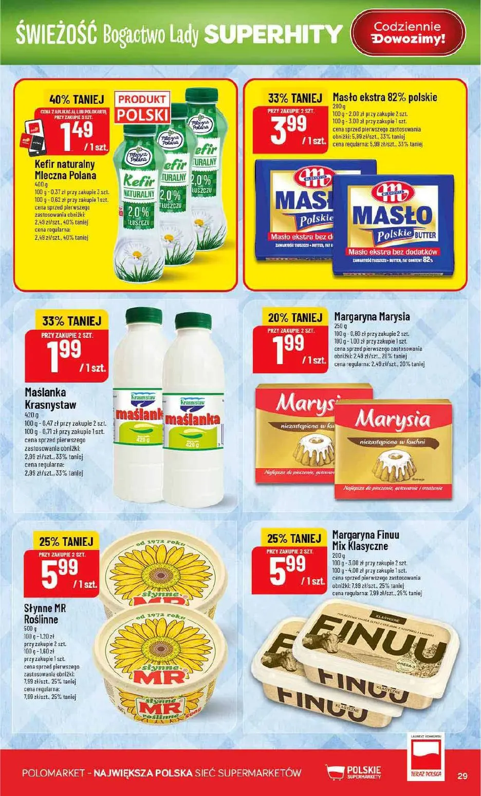 gazetka promocyjna POLOmarket pomorskie, kujawsko-pomorskie, warmińsko-mazurskie - Strona 29