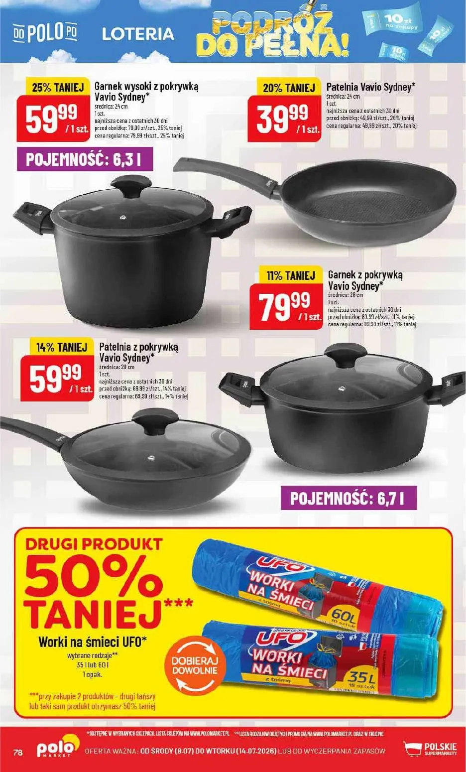 gazetka promocyjna POLOmarket pomorskie, kujawsko-pomorskie, warmińsko-mazurskie - Strona 78