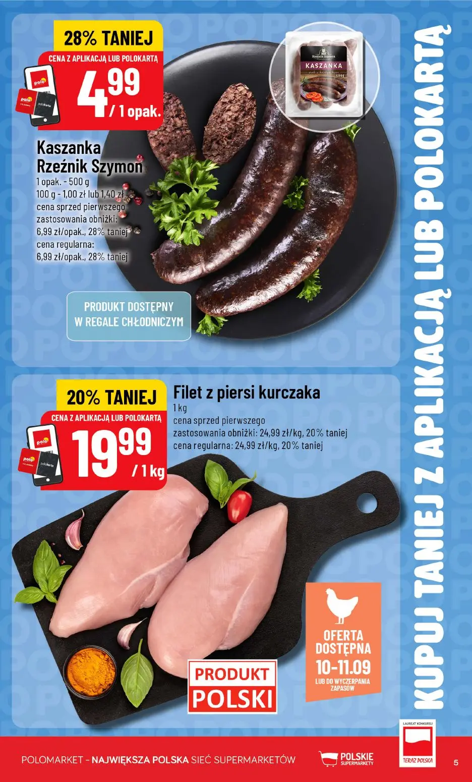 gazetka promocyjna POLOmarket Kupuj taniej z kartą i apką POLO! - Strona 5