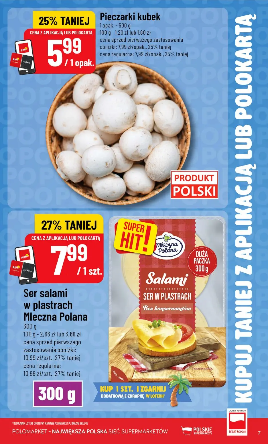 gazetka promocyjna POLOmarket Kupuj taniej z kartą i apką POLO! - Strona 7