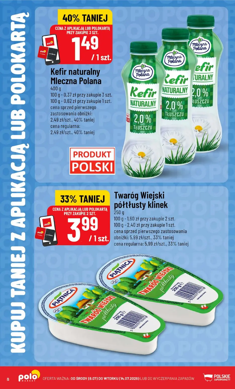 gazetka promocyjna POLOmarket Kupuj taniej z kartą i apką POLO! - Strona 8