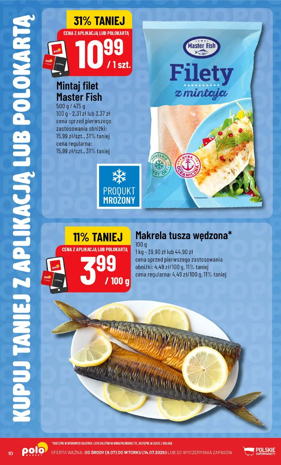 gazetka promocyjna POLOmarket Kupuj taniej z kartą i apką POLO! - Strona 10