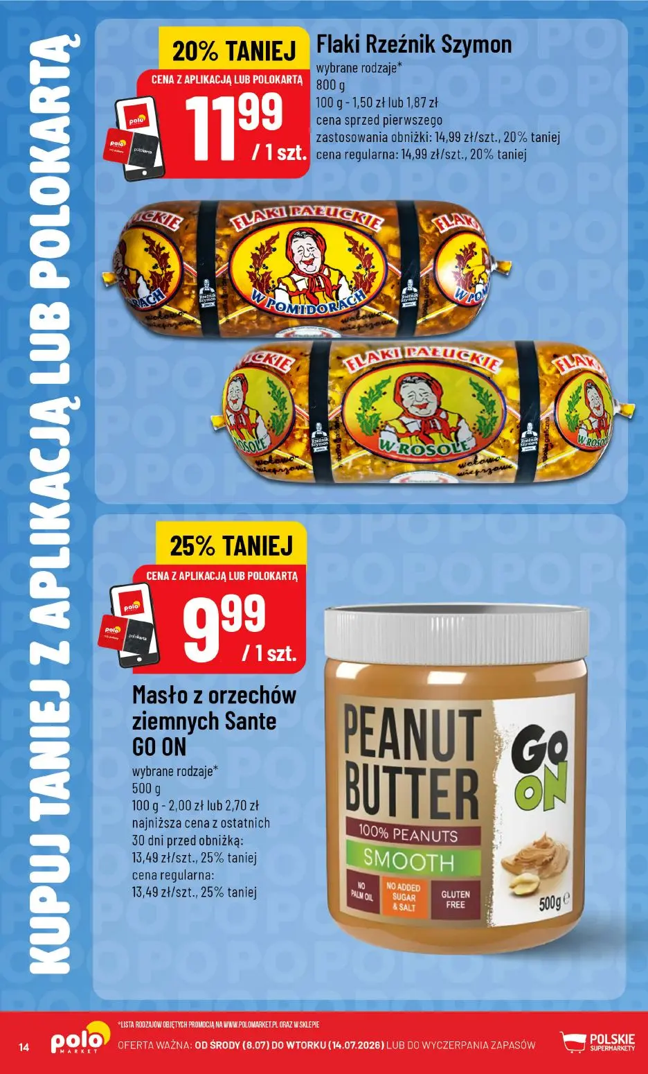 gazetka promocyjna POLOmarket Kupuj taniej z kartą i apką POLO! - Strona 14