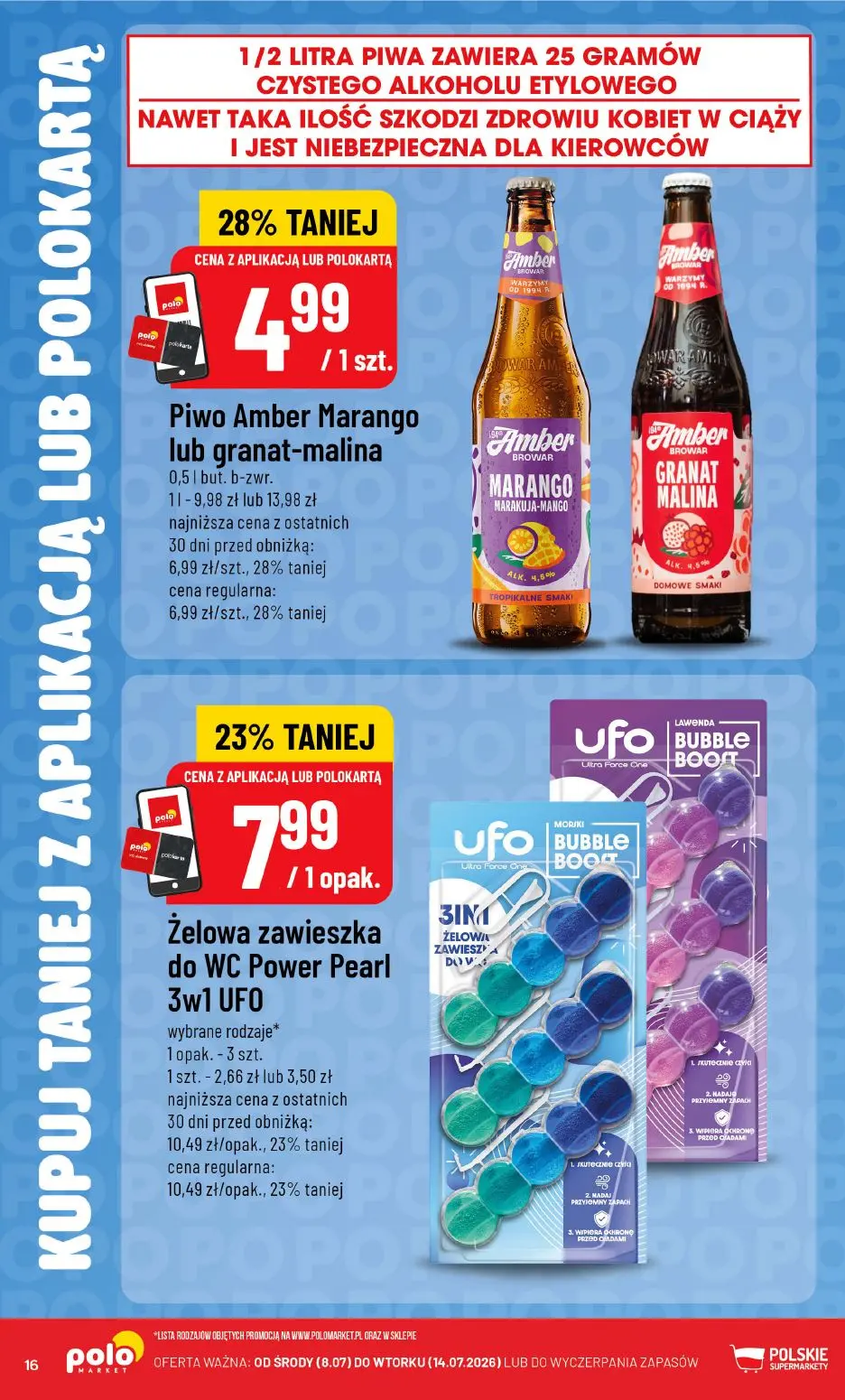 gazetka promocyjna POLOmarket Kupuj taniej z kartą i apką POLO! - Strona 16