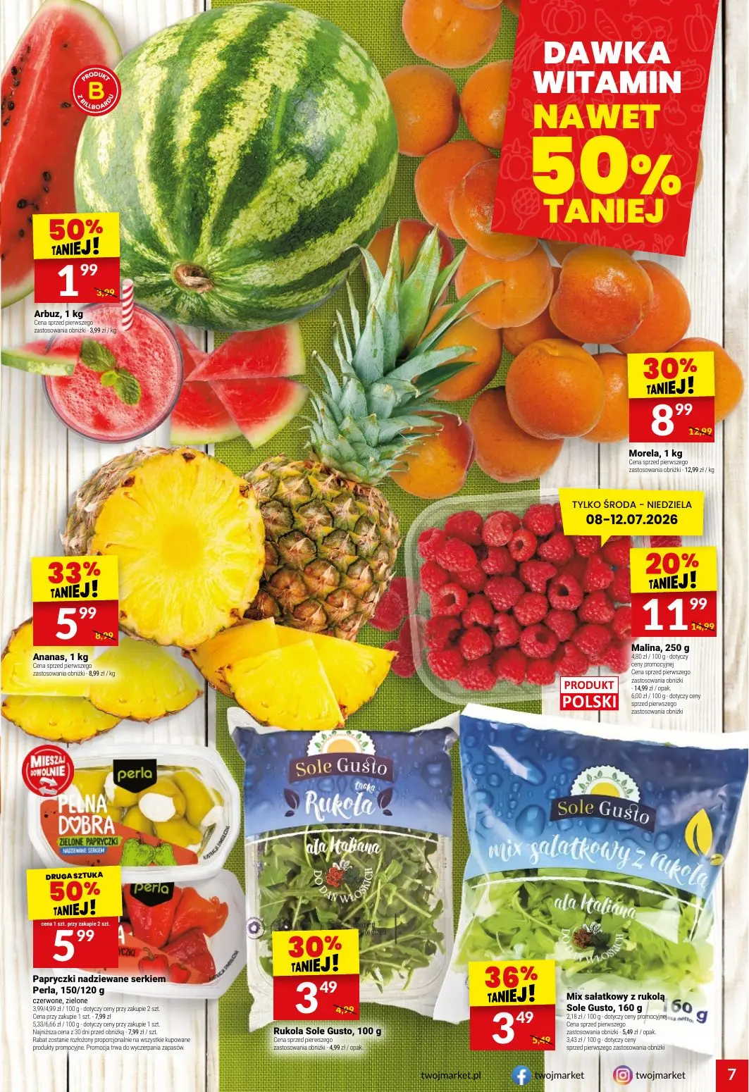 gazetka promocyjna Twój Market  - Strona 7
