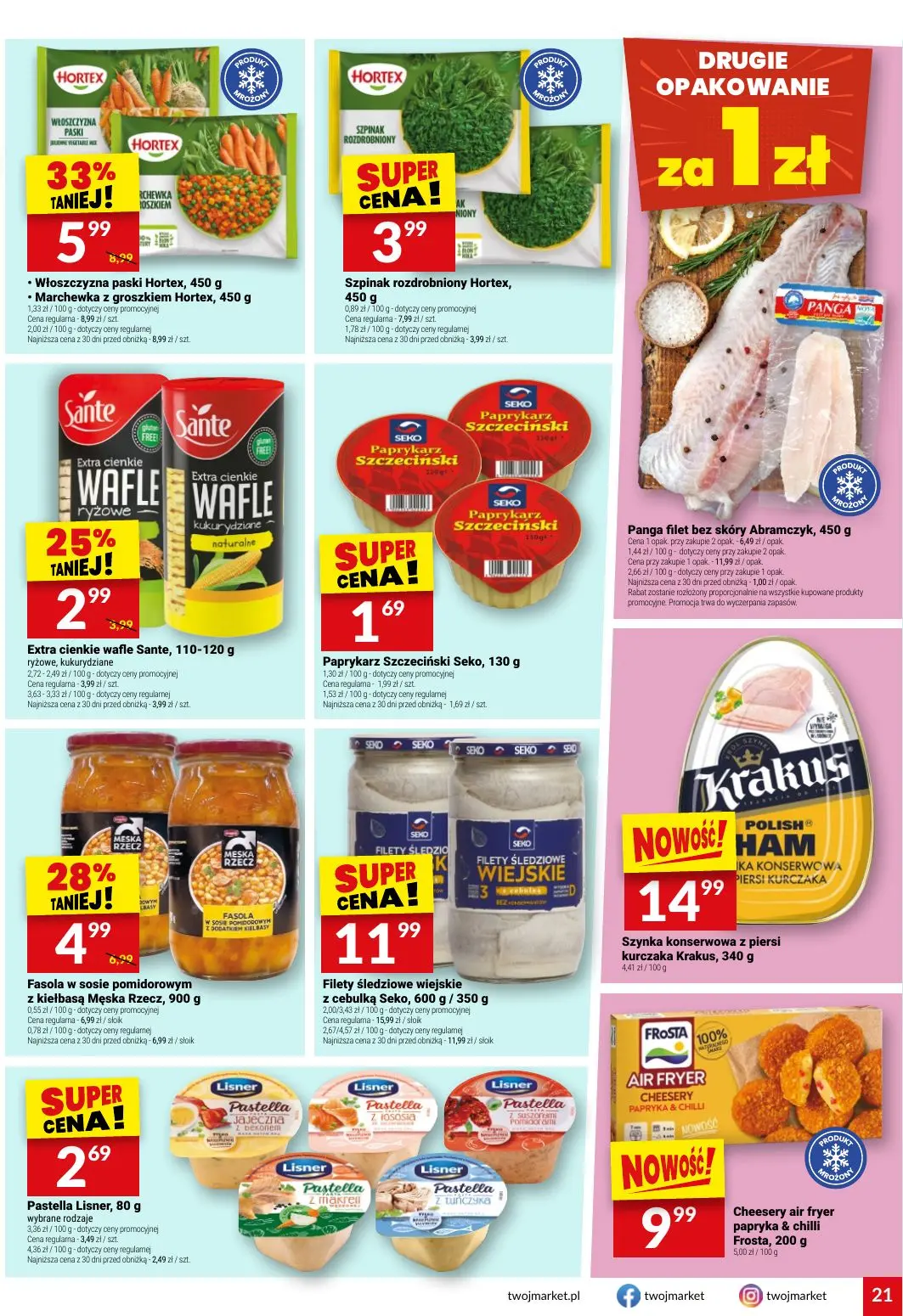 gazetka promocyjna Twój Market  - Strona 21