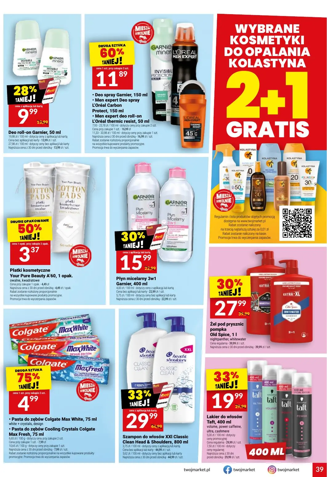 gazetka promocyjna Twój Market  - Strona 39