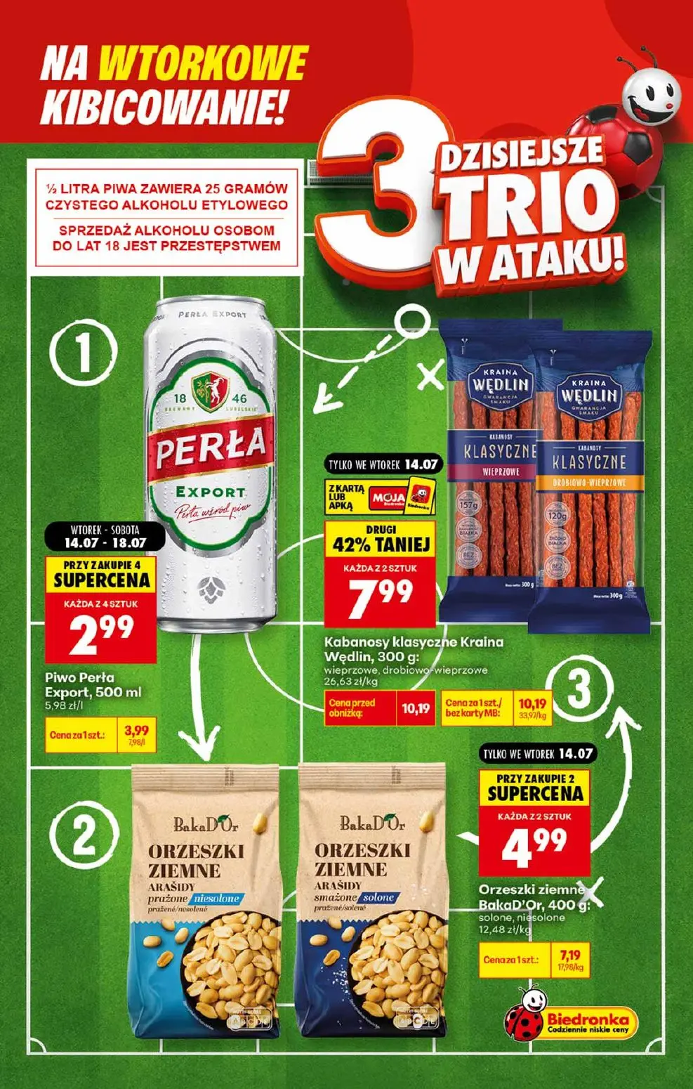 gazetka promocyjna Biedronka Na wtorkowe kibicowanie - Strona 3
