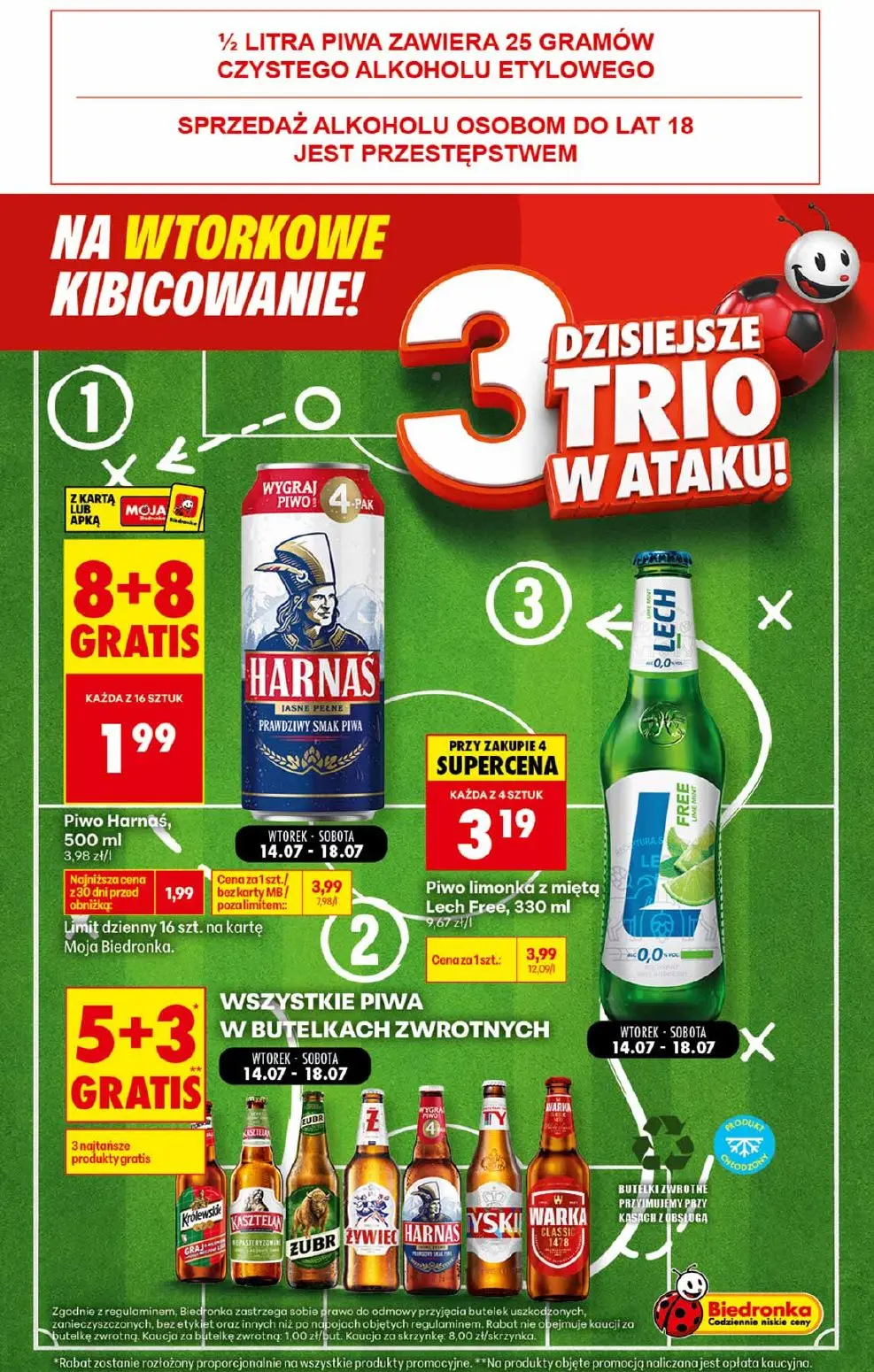 gazetka promocyjna Biedronka Na wtorkowe kibicowanie - Strona 4