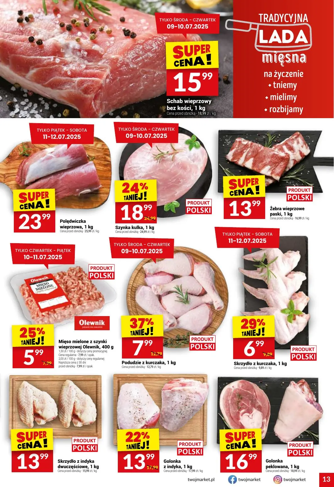 gazetka promocyjna Twój Market Grillove uczty - Strona 13