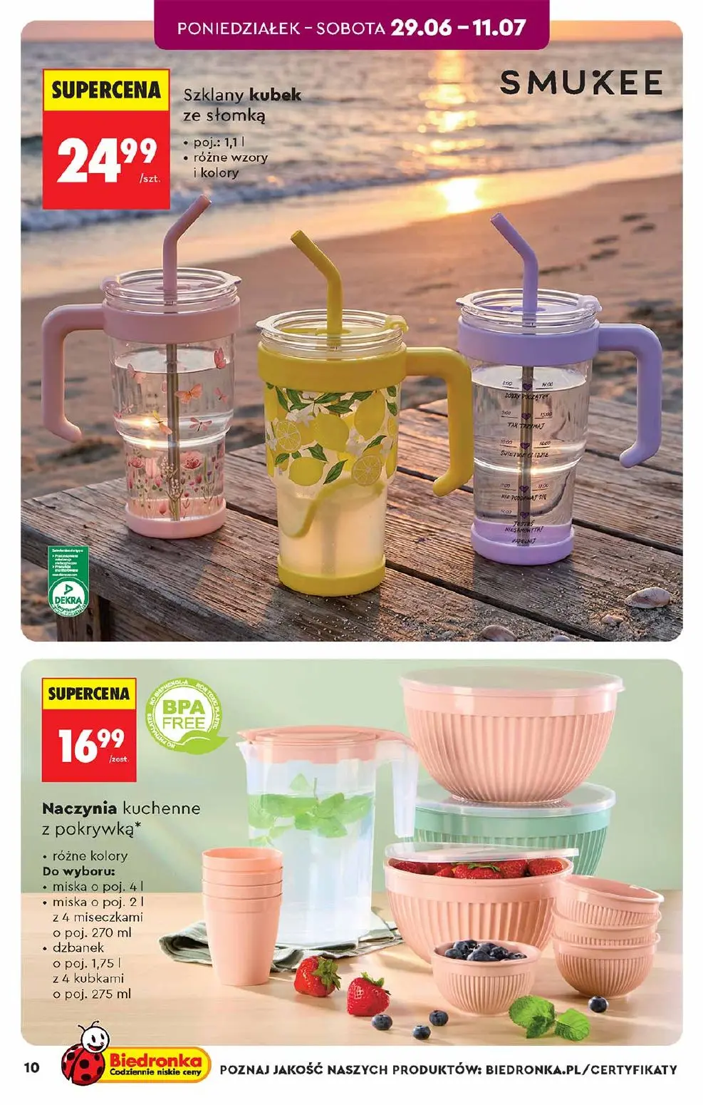 gazetka promocyjna Biedronka Hity i inspiracje - Strona 10