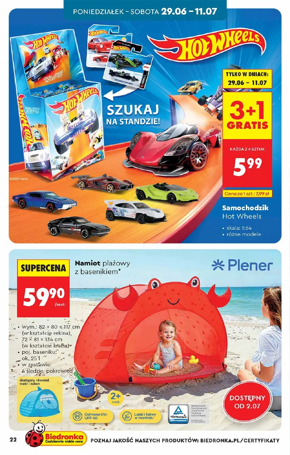gazetka promocyjna Biedronka Hity i inspiracje - Strona 22
