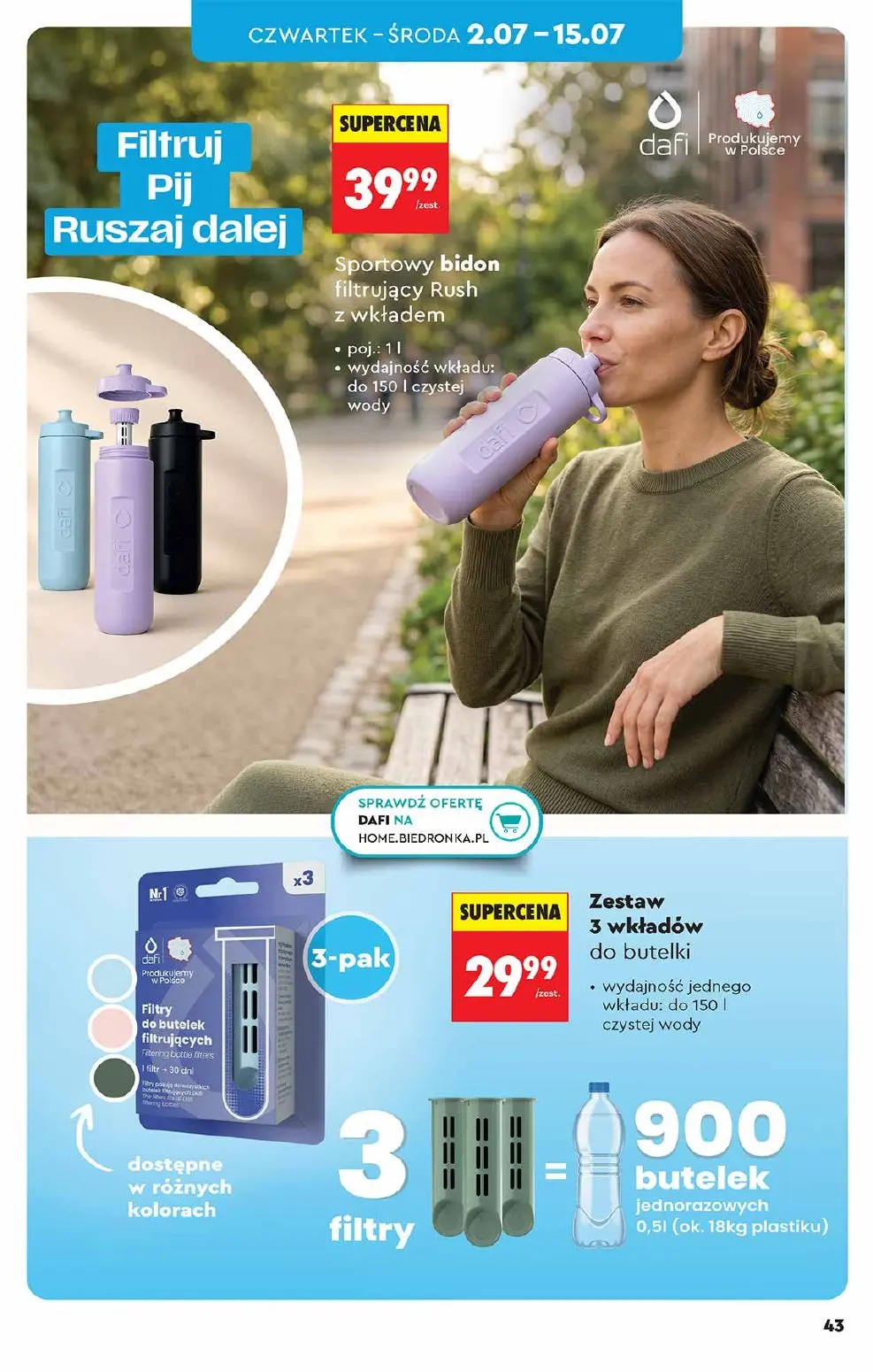 gazetka promocyjna Biedronka Hity i inspiracje - Strona 43