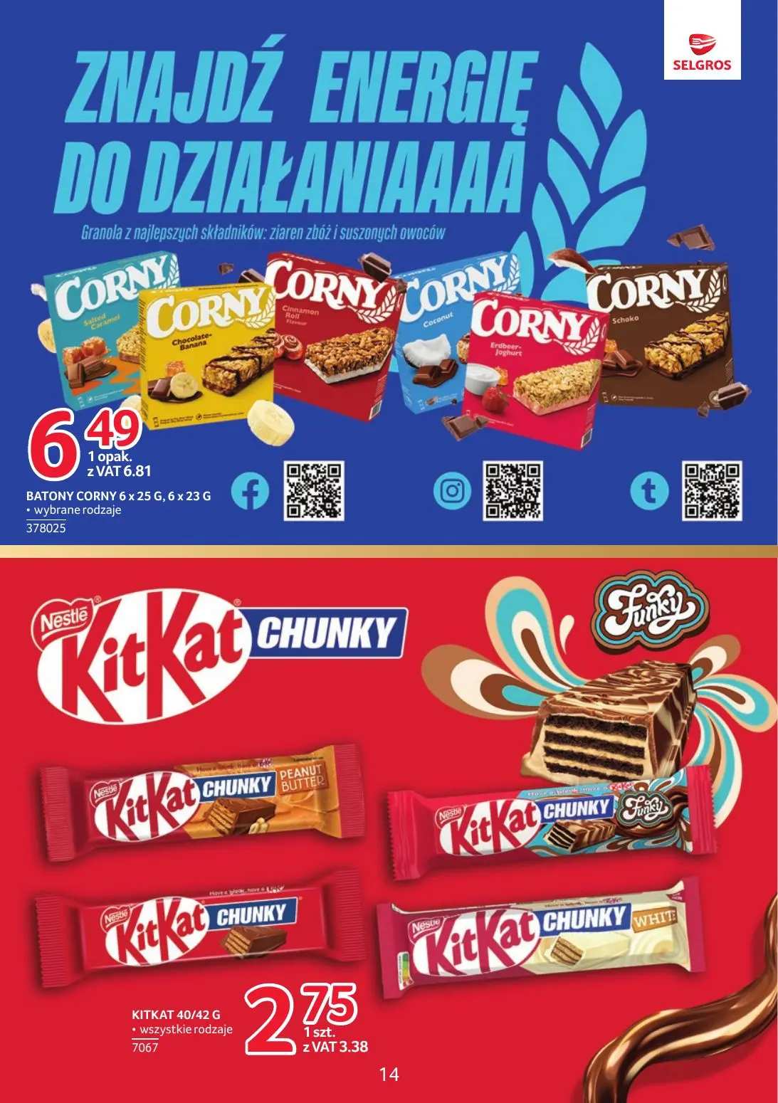 gazetka promocyjna SELGROS Katalog Markowe Produkty - Strona 14