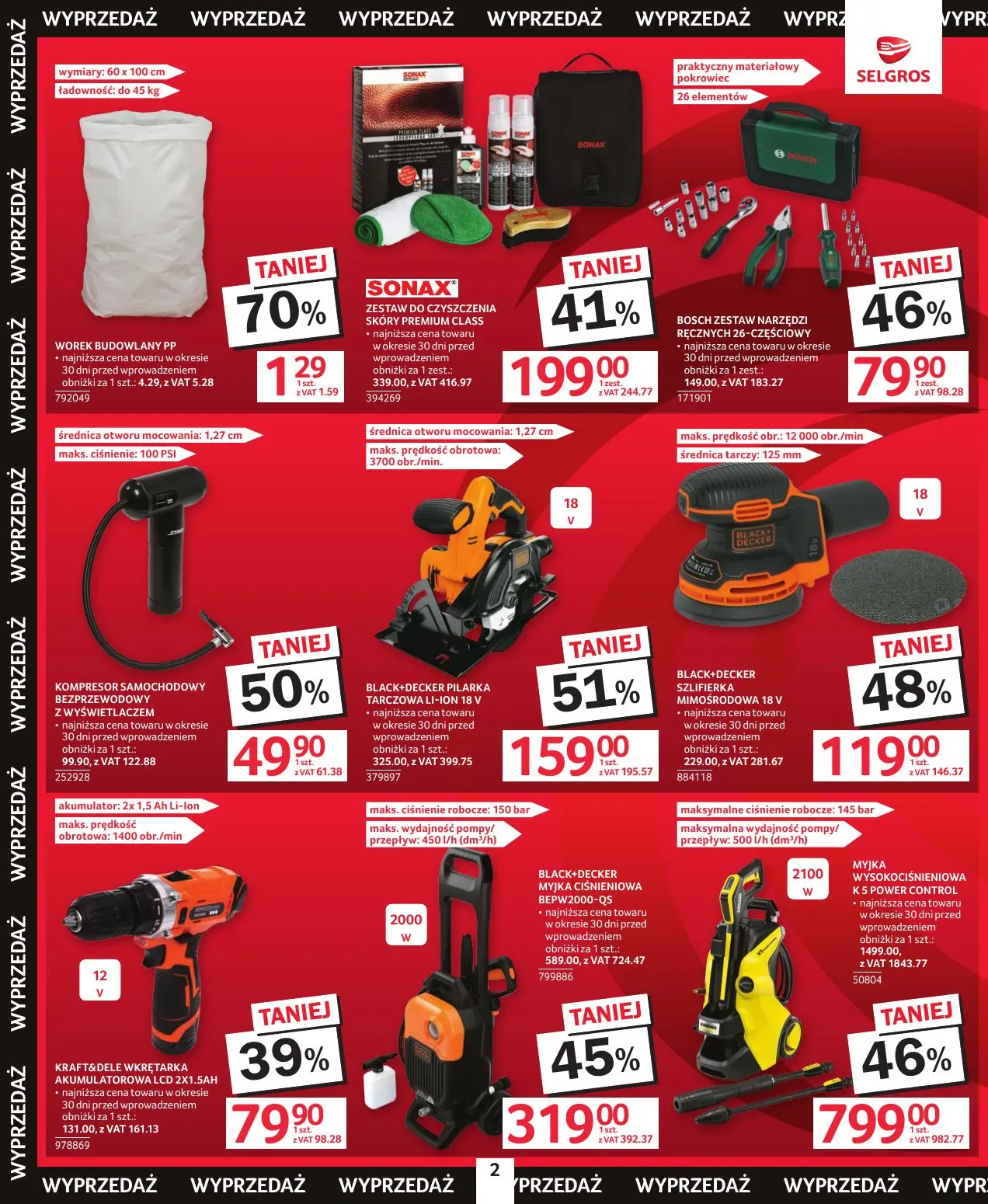 gazetka promocyjna SELGROS Totalna Wyprzedaż - Strona 2