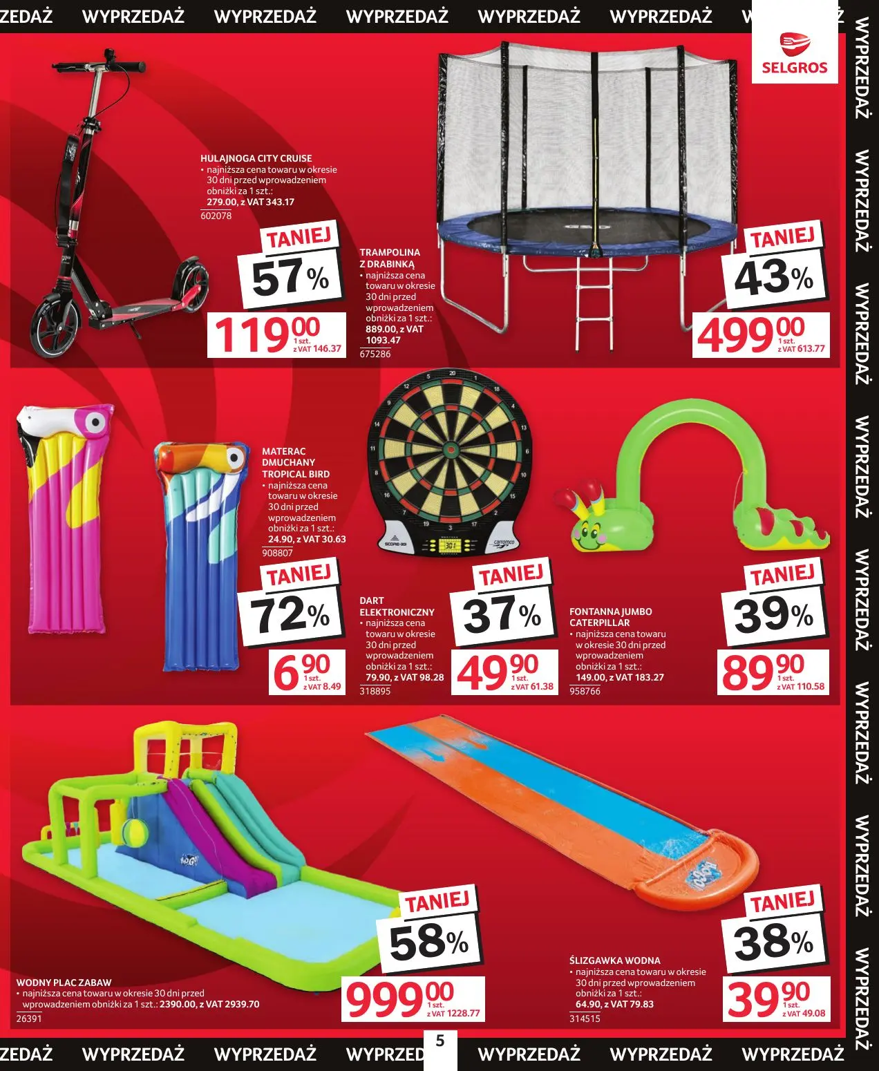 gazetka promocyjna SELGROS Totalna Wyprzedaż - Strona 5