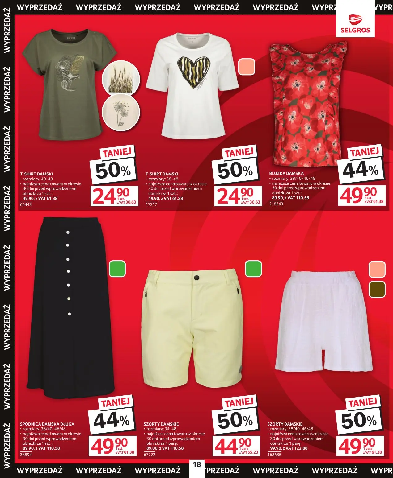 gazetka promocyjna SELGROS Totalna Wyprzedaż - Strona 18