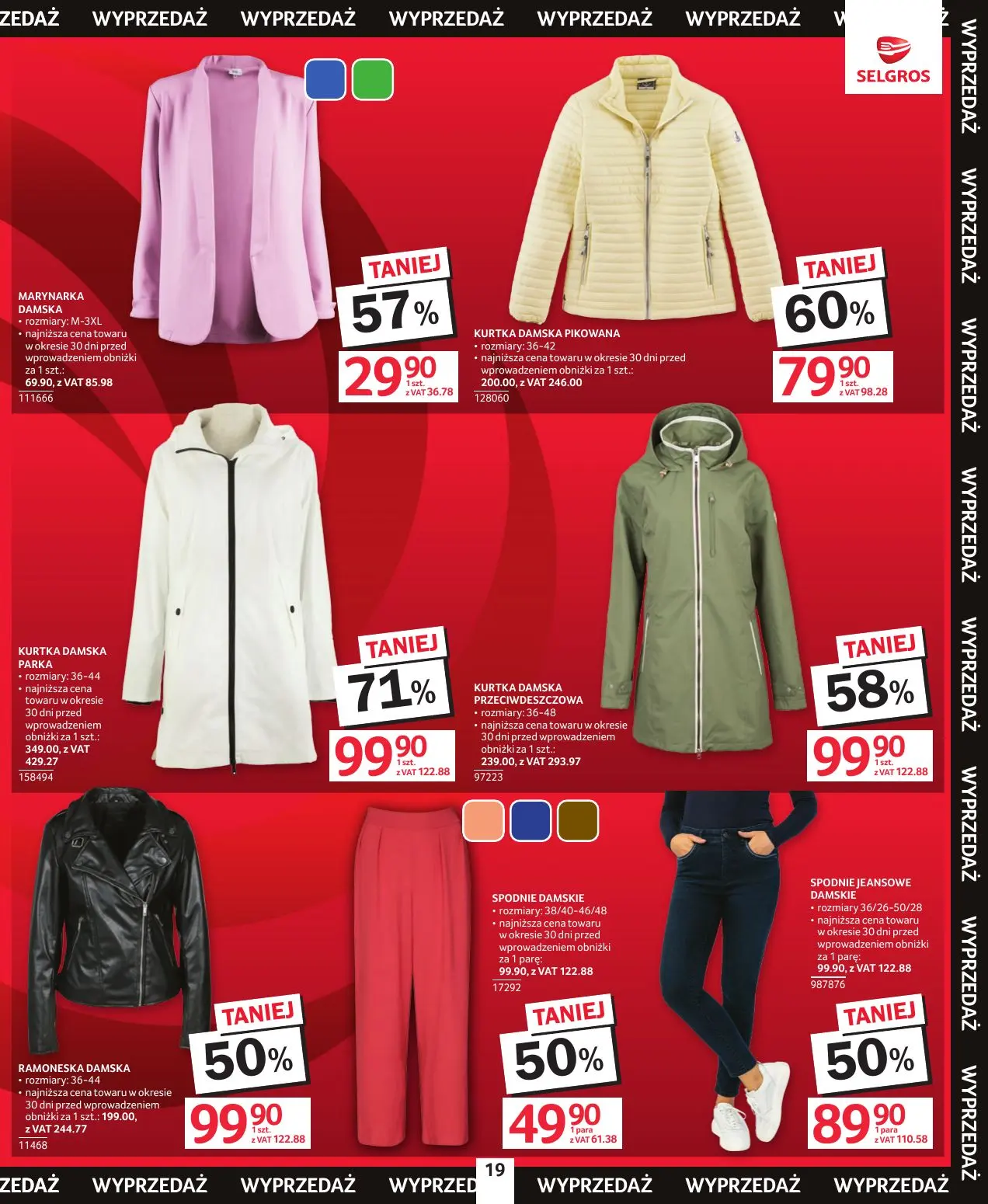 gazetka promocyjna SELGROS Totalna Wyprzedaż - Strona 19